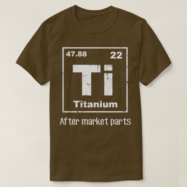 Funny hip replacement Periodic table Nurses amp Do T-Shirt (Design Front)