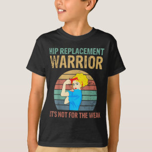 Funny Hip Replacement Warrior New Prosthetic Women T-Shirt