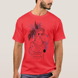 Funny Hipster Aphrodite Greek Goddess Funny Greek  T-Shirt