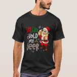 Funny Ho Ho Hold Beer Christmas Santa Claus Xmas B T-Shirt<br><div class="desc">Funny Ho Ho Hold Beer Christmas Santa Claus Xmas Beer Lover</div>