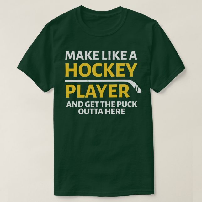 FUNNY HOCKEY 3 T-Shirt (Design Front)