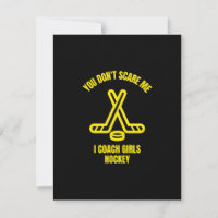 Funny hockey coach
