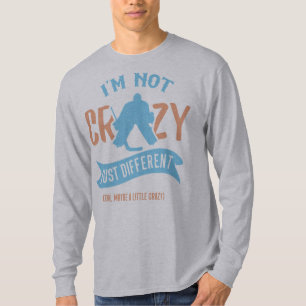 Funny Hockey Goaltender Tee Shirt