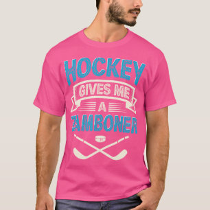 Funny Hockey Hockey Player Coach Hockey Lovers Fan T-Shirt