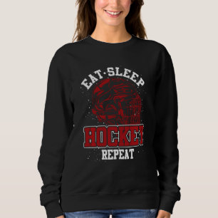 Funny Hockey Player Ice Hockey Goalie Hockey Sweatshirt