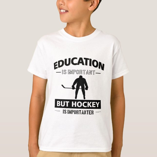 Funny Hockey T-Shirt (Front)