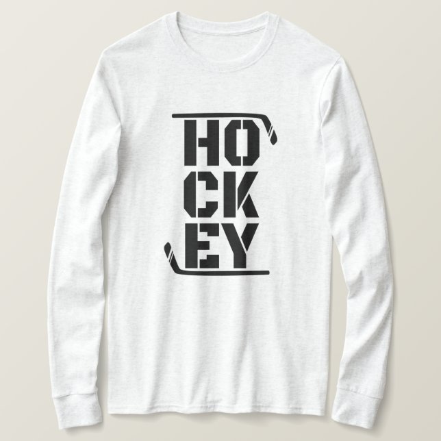 Funny Hockey      T-Shirt (Design Front)