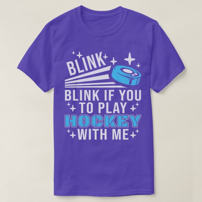 Funny Hockey  T-Shirt (Design Front)