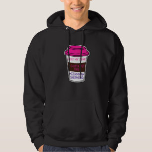 Funny Hold My Drink I Gotta Pet This German Shephe Hoodie