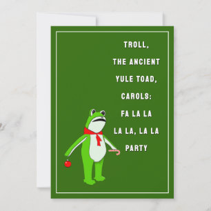 Funny Holiday Party Invitation