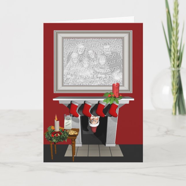 Funny Holiday photo card (Front)