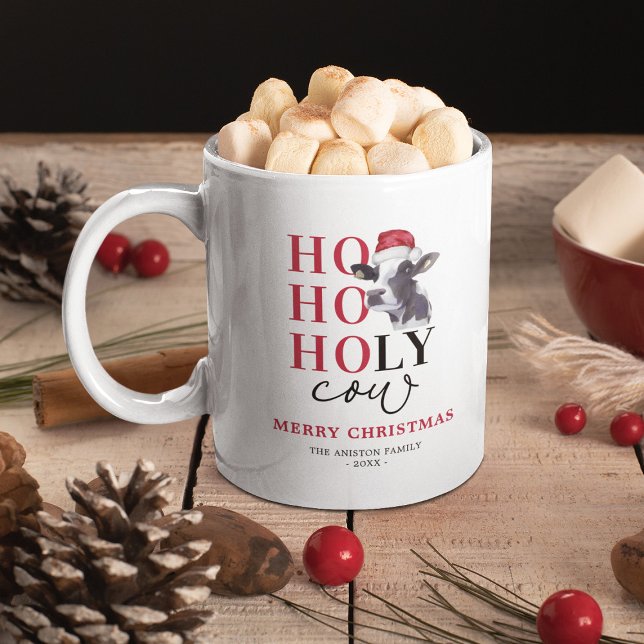 Funny Holy Cow Christmas Coffee Mug (Creator Uploaded)