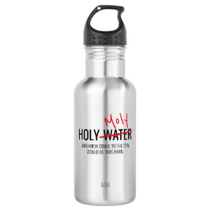 Funny Holy Moly Workout Sports 532 Ml Water Bottle