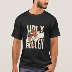 Funny Holy Roller Skateboarding Jesus T-Shirt