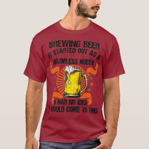 Funny Home Brewery Beer Gift  Cute Brewmaster T-Shirt