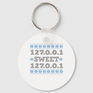 Funny Home Sweet Home Programmer Computer Nerd Key Ring