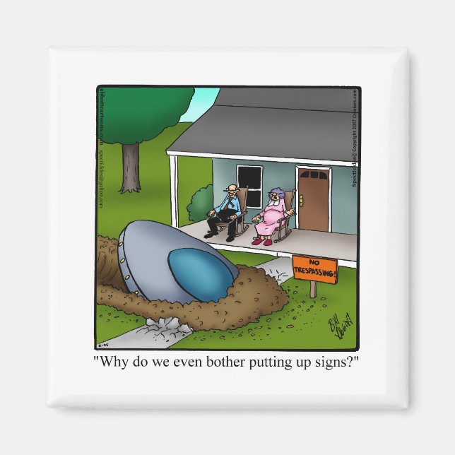 Funny Homeowner Humour Magnet  (Front)