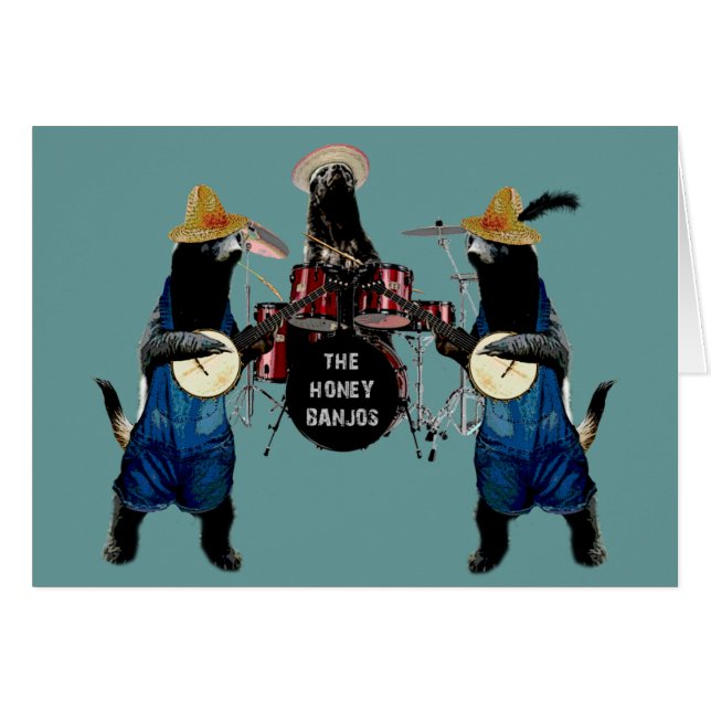 Funny Honey Badger (Front Horizontal)