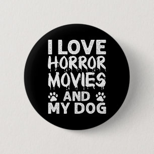 Funny Horror Movie Art For Men Women Film Horror M 6 Cm Round Badge