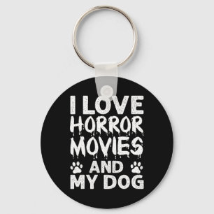Funny Horror Movie Art For Men Women Film Horror M Key Ring