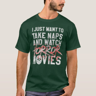 Funny Horror Movie Fan Halloween 80s Slasher Gift T-Shirt
