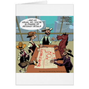 Funny Horse Bank Robber