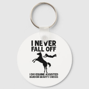 Funny Horse Designs For Men Women Horseback Riding Key Ring