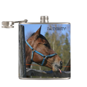 Funny Horse Flask