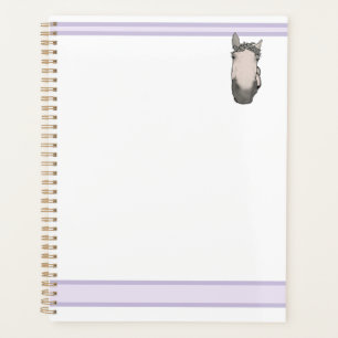 Funny Horse Lover Whimsical Supervisory Snoot Planner