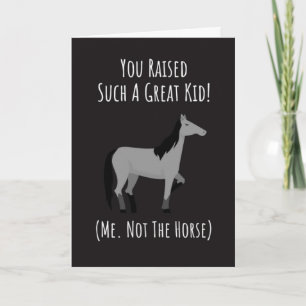 Funny Horse Mom Cards Mother Equestrian For Her