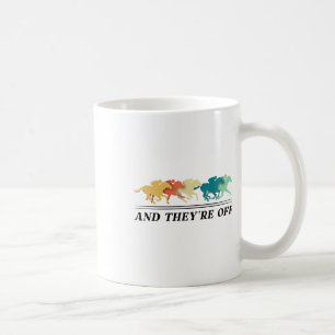Funny Horse Racing Jockey Racer Der6  Coffee Mug
