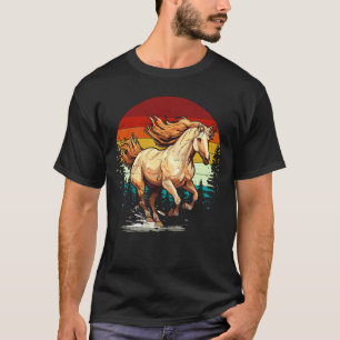 Funny Horse Riding Neigh Equestrian Farm Animal Lo T-Shirt