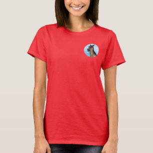 Funny Horse Smile Portrait Art T-Shirt