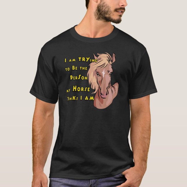 Funny Horse T-Shirt (Front)
