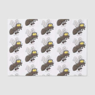 Funny horsefly insect cartoon tissue paper