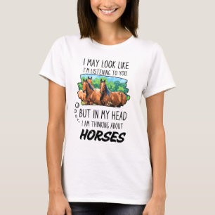 Funny Horses Lover  T-Shirt
