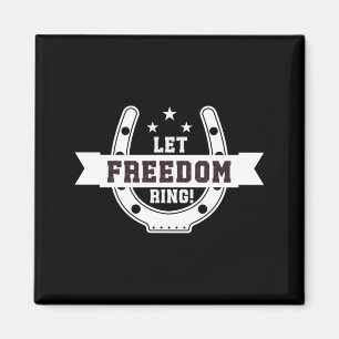 Funny horseshoe pitching tournament horseshoe magnet