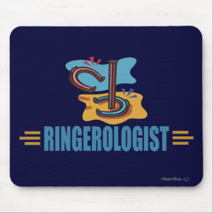 Funny Horseshoes Mouse Pad