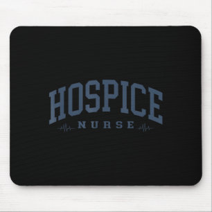 Funny Hospice Nurse Doctor Graduation Medical Mouse Pad