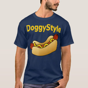 Funny Hot Dog Doggystyle Comical T-Shirt