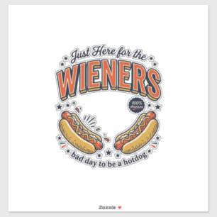 Funny Hot Dog Wiener Vintage Shirt Design_1
