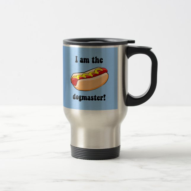 Funny hotdog travel mug (Right)