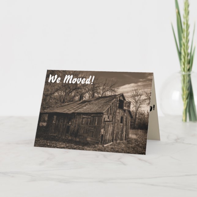 Funny Housewarming/Moving Invitation (Front)