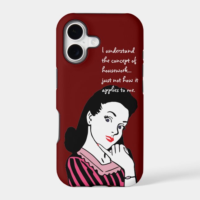 Funny Housework Concept (Back)