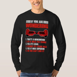 Funny Hoverboarding Electric Scooter Hoverboard T-Shirt