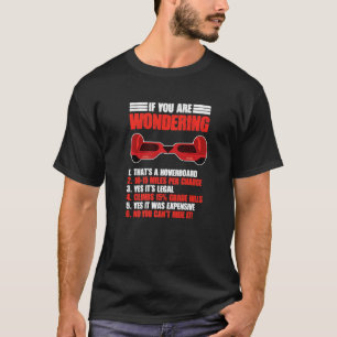 Funny Hoverboarding Electric Scooter Hoverboard T-Shirt