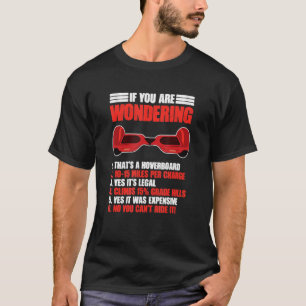 Funny Hoverboarding Electric Scooter Hoverboard T-Shirt