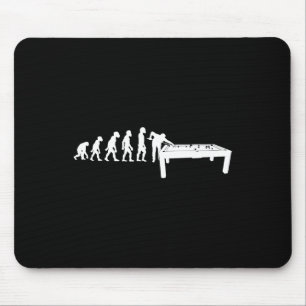 Funny Human Billiards Evolution 8 Ll Pool Cue Stic Mouse Pad