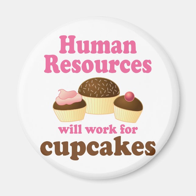 Funny Human Resources Magnet (Front)
