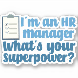 Funny Human Resources Superhero